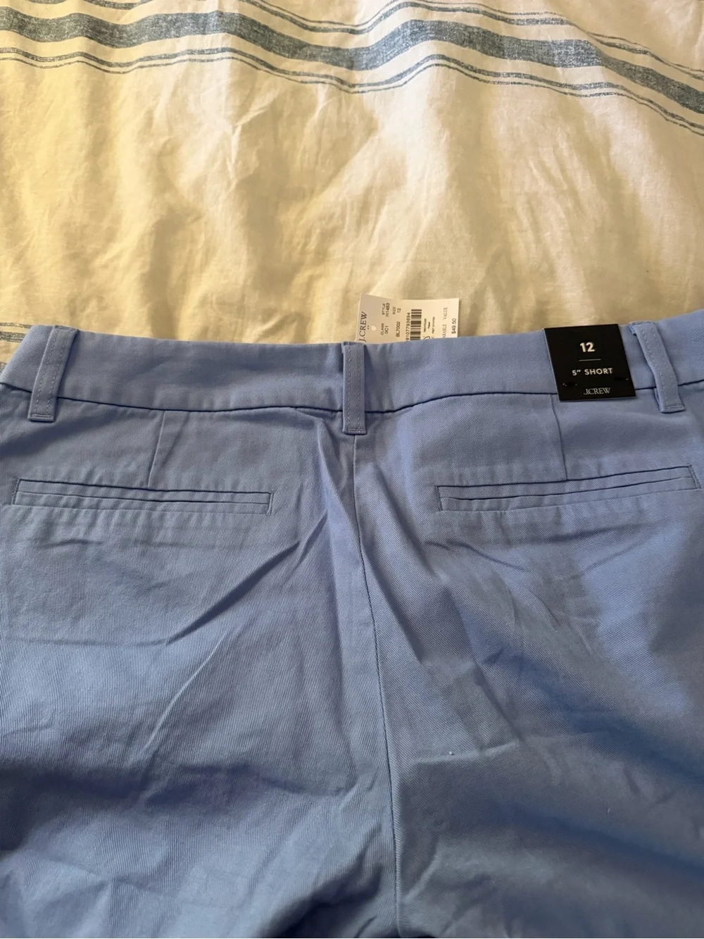J. Crew Sky Blue Chino Bermuda Shorts